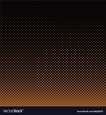 Geometrical halftone square pattern background vector image