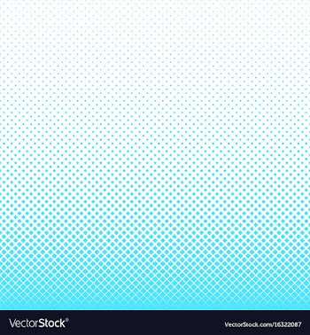 Geometrical halftone square pattern background vector image