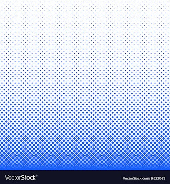 Geometrical halftone square pattern background vector image