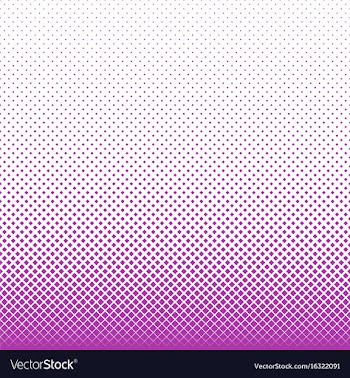Geometrical halftone square pattern background vector image