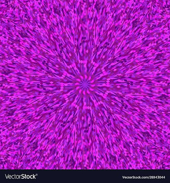 Geometrical hypnotic dynamic round pattern mosaic vector image