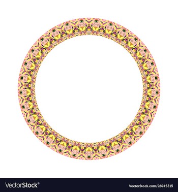Geometrical isolated abstract colorful tiled vector image