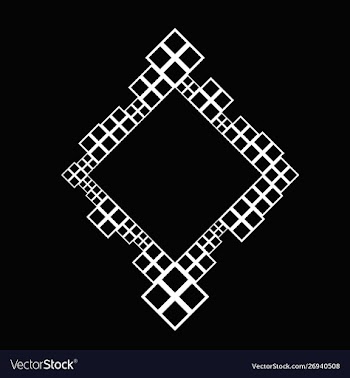 Geometrical minimal abstract diagonal square vector image