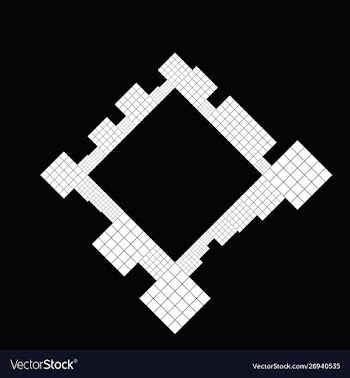 Geometrical minimal modern monochrome diagonal vector image