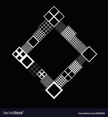 Geometrical minimal modern monochrome diagonal vector image
