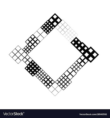 Geometrical minimal modern monochrome diagonal vector image