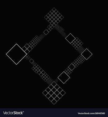 Geometrical modern diagonal minimal square blank vector image