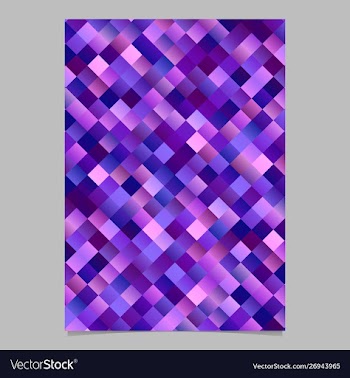 Geometrical modern diagonal square page template vector image