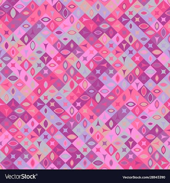 Geometrical mosaic pattern background - abstract vector image