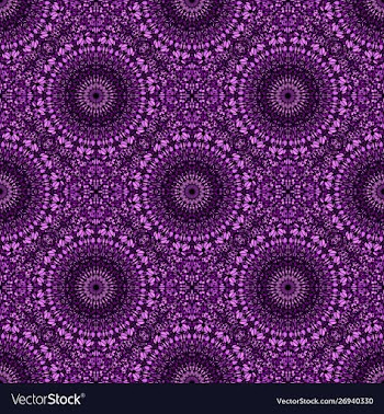 Geometrical oriental abstract floral mandala vector image