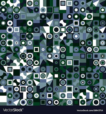 Geometrical pattern background - abstract vector image