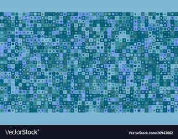 Geometrical pattern background - colorful graphic vector image