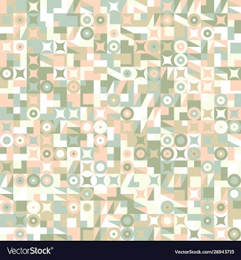 Geometrical pattern background design - colorful vector image