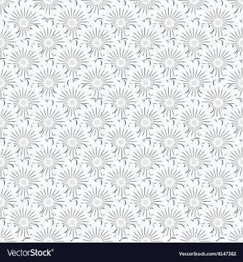 Geometrical pattern black and white color vector image