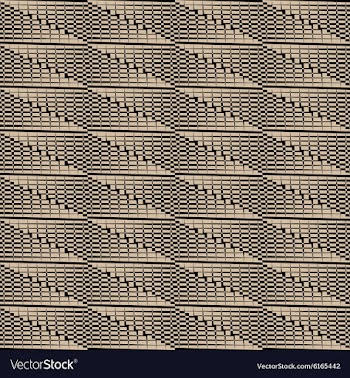 Geometrical pattern black and white color vector image