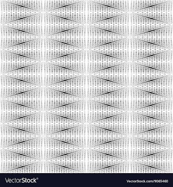 Geometrical pattern black and white color vector image