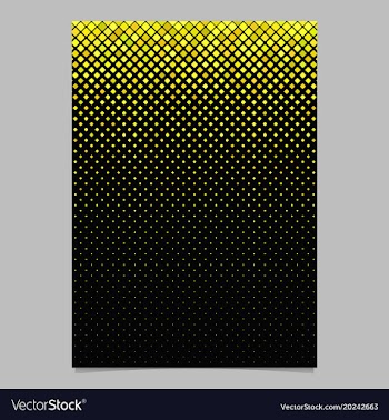 Geometrical pattern poster design - mosaic vector image