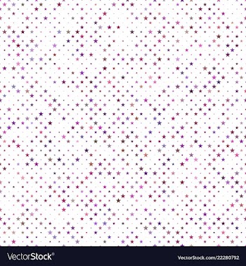 Geometrical pentagram pattern background - graphic vector image
