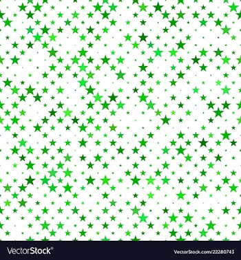 Geometrical pentagram star pattern - background vector image