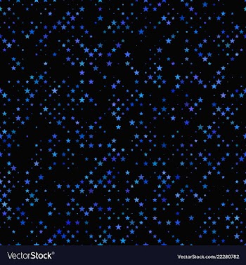 Geometrical pentagram star pattern background vector image