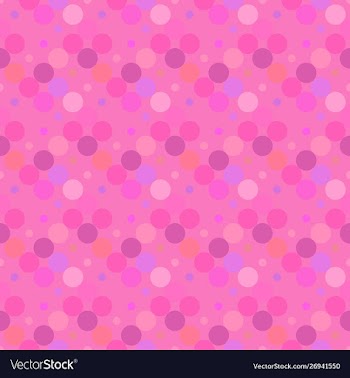 Geometrical pink abstract dot pattern background vector image