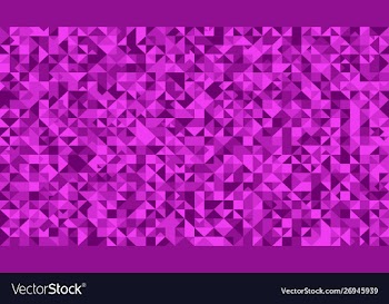 Geometrical polygonal triangle mosaic pattern vector image