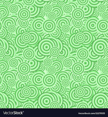 Geometrical repeating pattern - concentric circle vector image