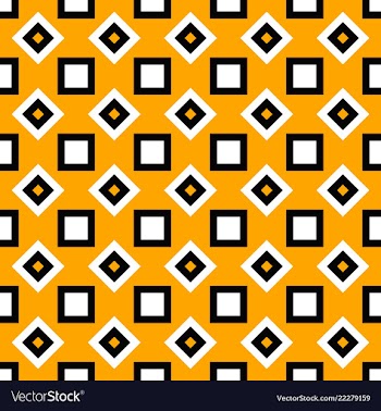 Geometrical repeating pattern - square background vector image