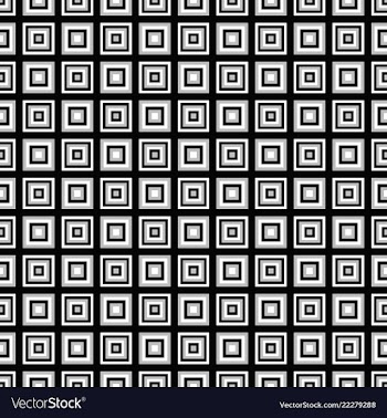 Geometrical repeating pattern - square background vector image