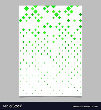 Geometrical rounded square mosaic pattern page vector image