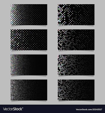 Geometrical rounded square mosaic pattern vector image