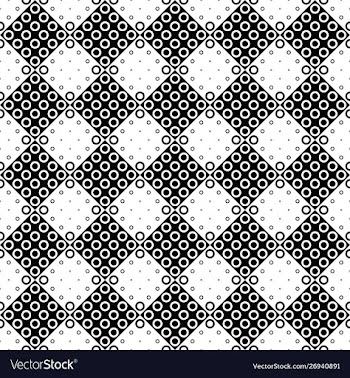 Geometrical seamless abstract circle pattern vector image