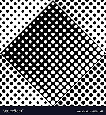 Geometrical seamless abstract circle pattern vector image