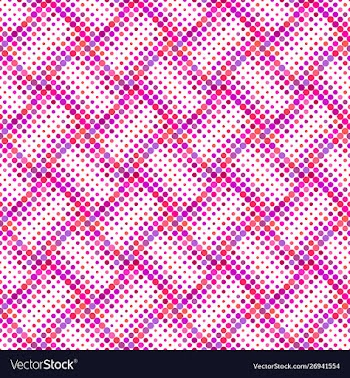 Geometrical seamless abstract dot pattern vector image