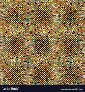 Geometrical seamless abstract dot pattern vector image