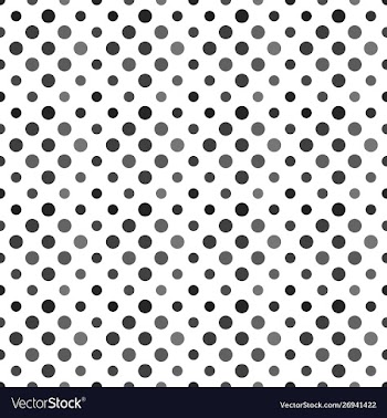Geometrical seamless abstract gray dot pattern vector image