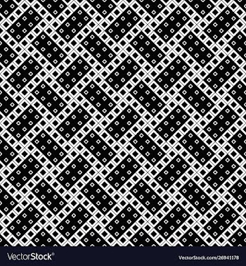 Geometrical seamless abstract square pattern vector image