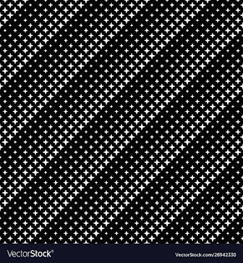Geometrical seamless abstract star pattern vector image