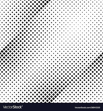 Geometrical seamless black and white square vector image
