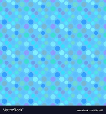Geometrical seamless circle pattern background vector image