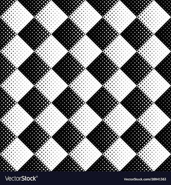Geometrical seamless diagonal rounded square vector image