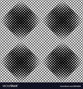 Geometrical seamless diagonal square pattern vector image