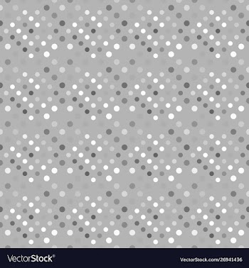 Geometrical seamless dot pattern background vector image