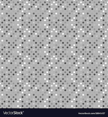 Geometrical seamless dot pattern background vector image