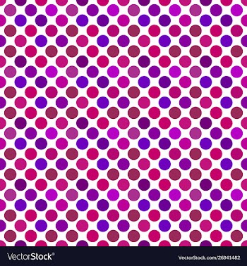 Geometrical seamless dot pattern background vector image