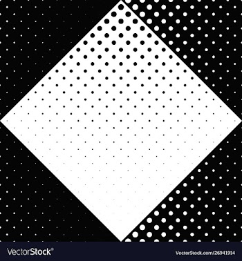 Geometrical seamless dot pattern background vector image