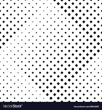 Geometrical seamless monochrome diagonal square vector image