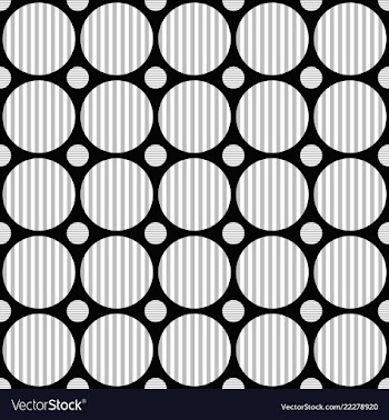 Geometrical seamless pattern - circle background vector image