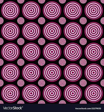 Geometrical seamless pattern - circle background vector image