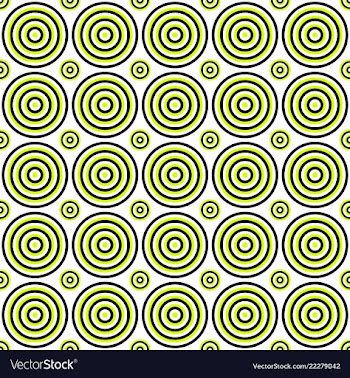 Geometrical seamless pattern - circle background vector image
